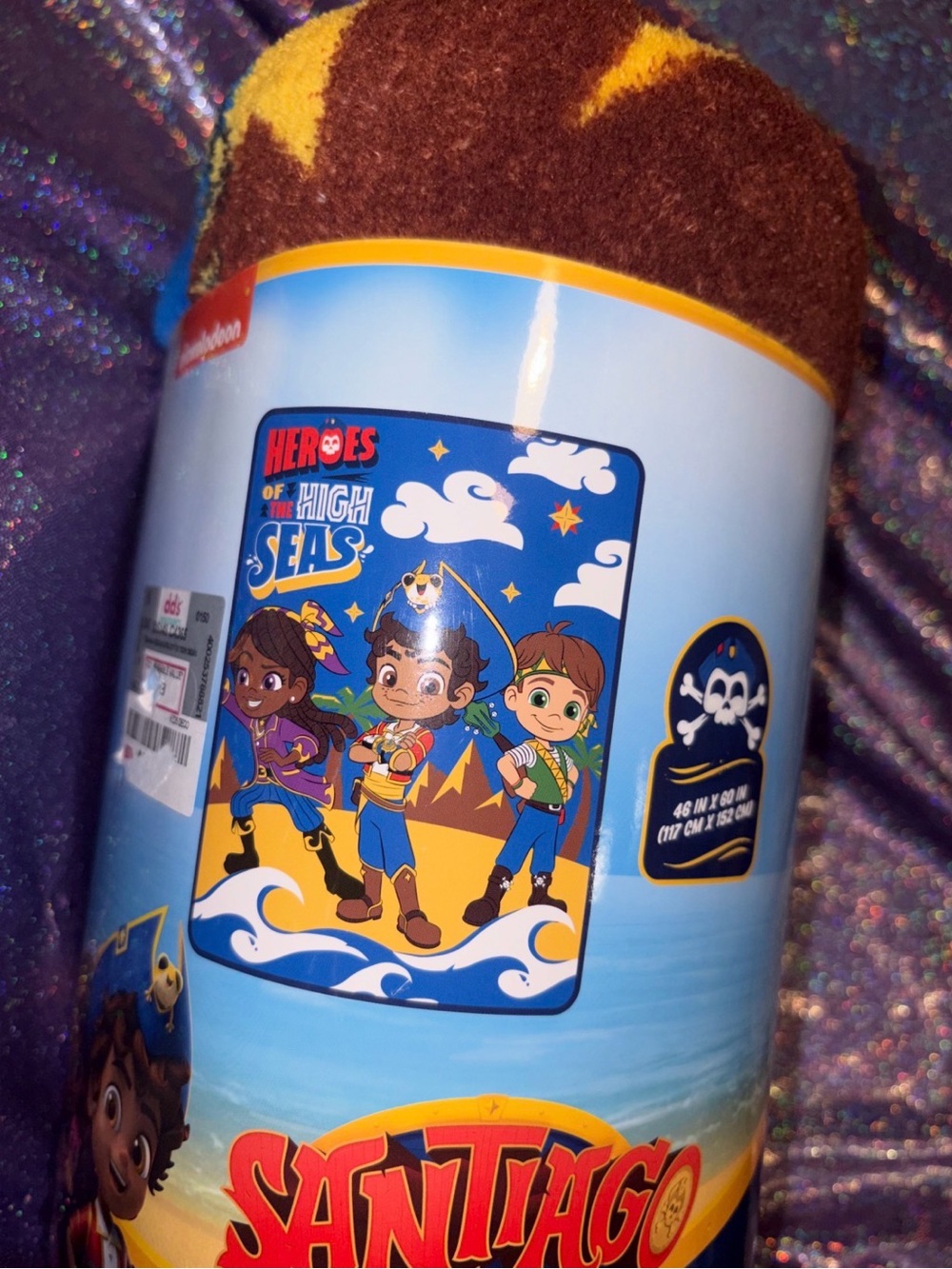 Santiago kids Throw Blanket